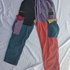 Colorblock Patchwork Joggers